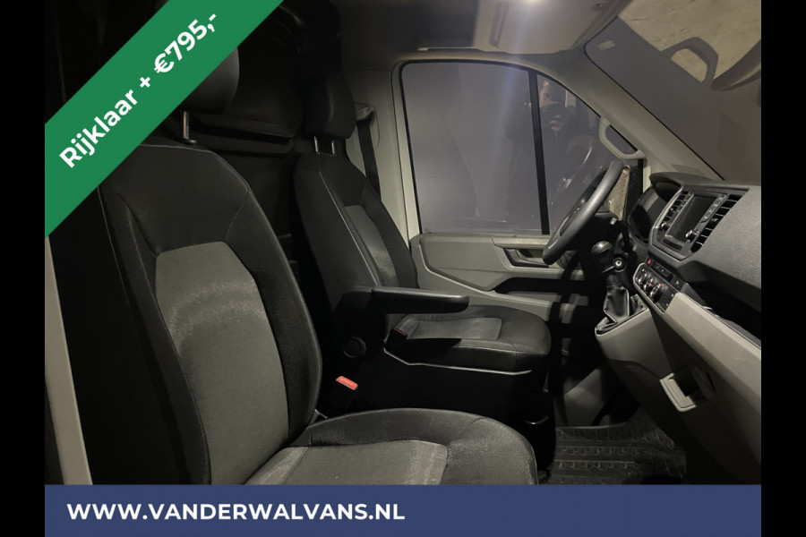 Volkswagen Crafter 2.0 TDI 140pk L5H4 L4H3 Euro6 *Rijklaar* Airco | 3000kg Trekvermogen | Parkeersensoren | apple carplay 270gr deuren, bluetooth telefoonvoorbereiding