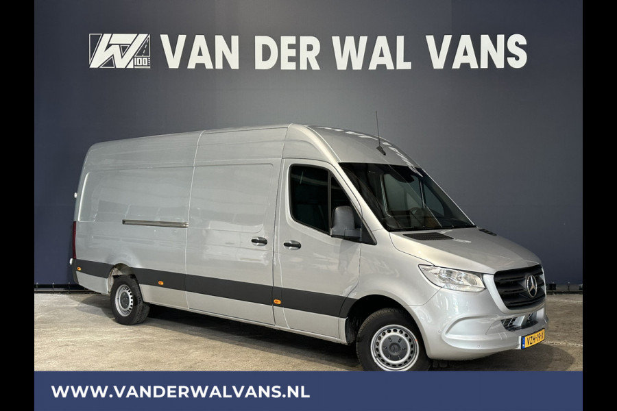 Mercedes-Benz Sprinter 317 CDI 170pk L3H2 Euro6 Airco | Trekhaak | Camera | Navigatie | Cruisecontrol Parkeersensoren, Bijrijdersbank