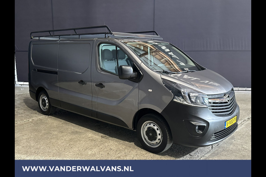 Opel Vivaro 1.6 CDTI 122pk L2H1 Euro6 Airco | Imperiaal | Navigatie | LED | Cruisecontrol Parkeersensoren, Bijrijdersbank