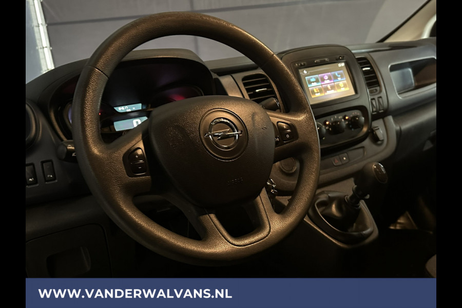 Opel Vivaro 1.6 CDTI 122pk L2H1 Euro6 Airco | Imperiaal | Navigatie | LED | Cruisecontrol Parkeersensoren, Bijrijdersbank