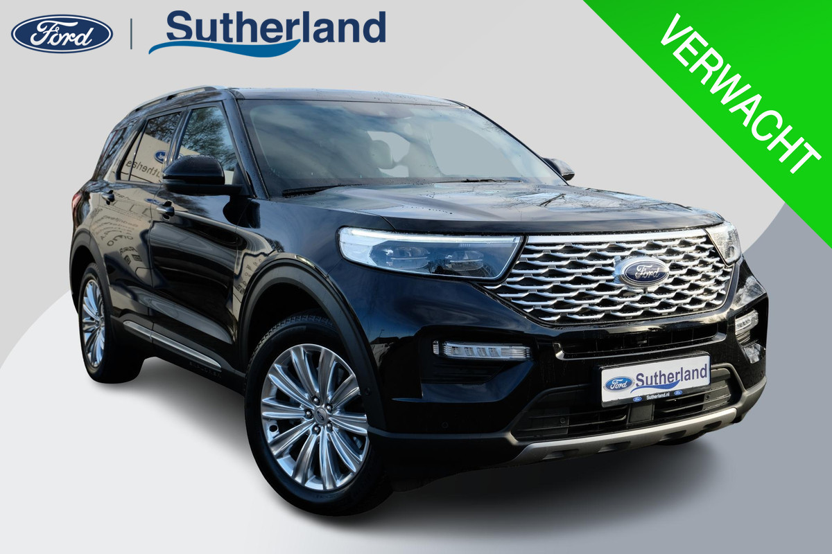 Ford Explorer 3.0 V6 EcoBoost PHEV Platinum 457pk Panorama dak | Adaptieve Cruise | Massage stoel | BTW Verrekenbaar