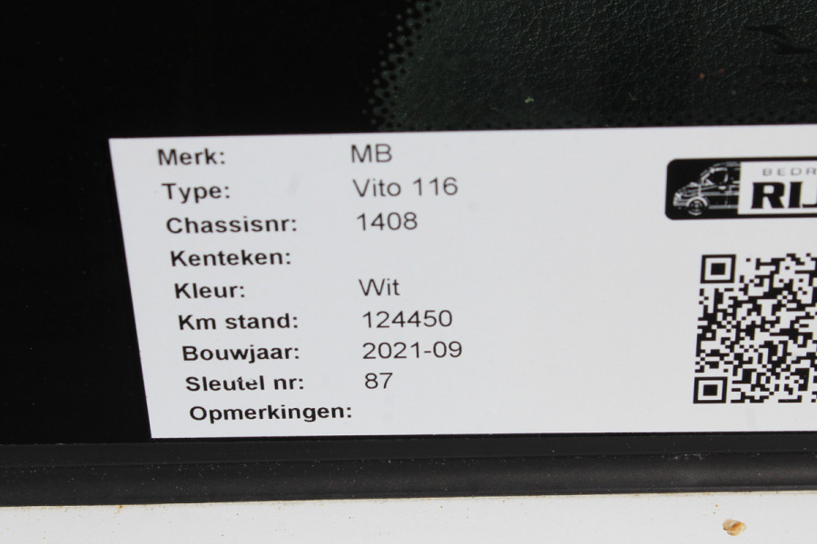 Mercedes-Benz Vito 116 CDI XL L3 Audio 40 met navigatie en camera