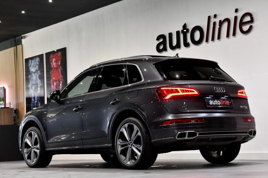 Audi Q5 55 TFSI e quattro 3x S-Line. RS stoelen, Pano, ACC, Camera, Keyless, Virtual, Dodeh, Matrix, CarPlay!