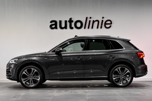 Audi Q5 55 TFSI e quattro 3x S-Line. RS stoelen, Pano, ACC, Camera, Keyless, Virtual, Dodeh, Matrix, CarPlay!