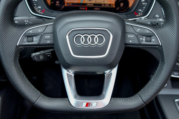 Audi Q5 55 TFSI e quattro 3x S-Line. RS stoelen, Pano, ACC, Camera, Keyless, Virtual, Dodeh, Matrix, CarPlay!