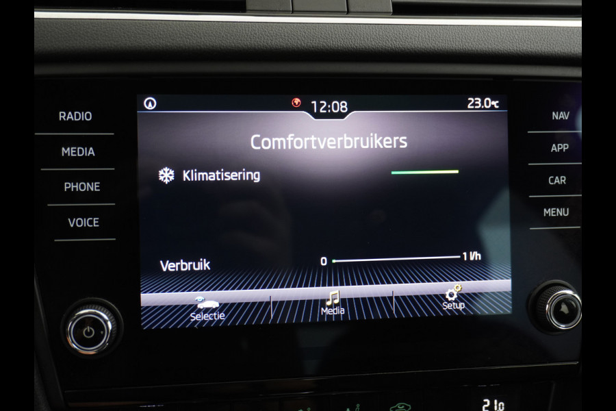 Škoda Octavia T150PK AUT.7 Android Auto Apple Carplay Smartlink Trekhaak Navi LMV PDC ECC DAB Cruise Control Bluetooth DSG Automaat Multif.-stw Spiegels elec. inkl. Lichtsensor Mistlampen Greentech Business Edition Mirrorlink Smartlink Air Care