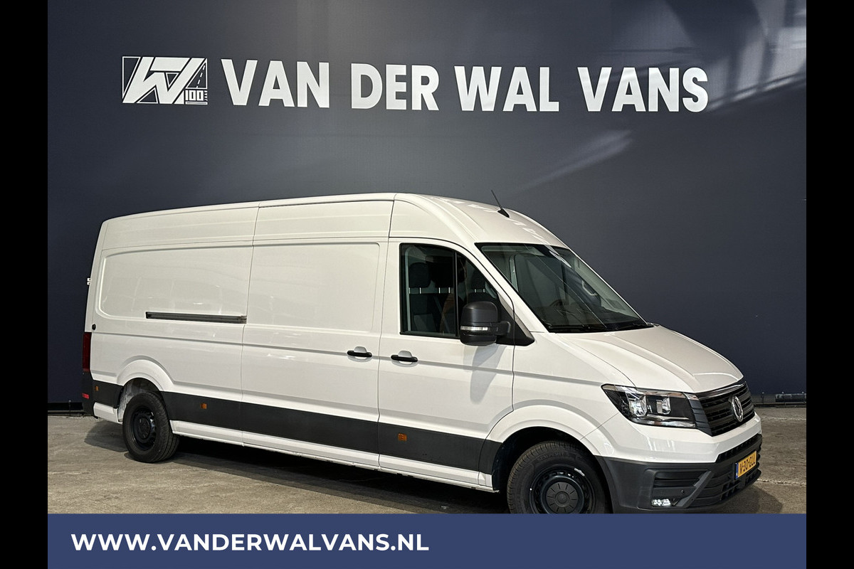 Volkswagen Crafter 2.0 TDI 140pk L4H3 L3H2 Euro6 Airco | Navigatie | Apple Carplay | Parkeersensoren Android Auto, Stoelverwarming, 270gr achterdeuren, Bijrijdersbank