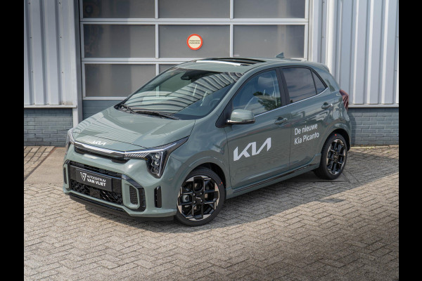 Kia Picanto 1.0 DPI GT-Line | Bestelbaar | Snel leverbaar | Schuif/kantel dak | Stoel/stuur verwarming | Parkeersensoren achter |