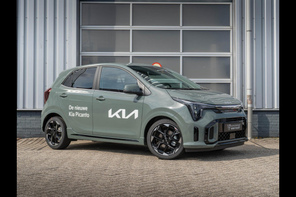 Kia Picanto 1.0 DPI GT-Line | Bestelbaar | Snel leverbaar | Schuif/kantel dak | Stoel/stuur verwarming | Parkeersensoren achter |