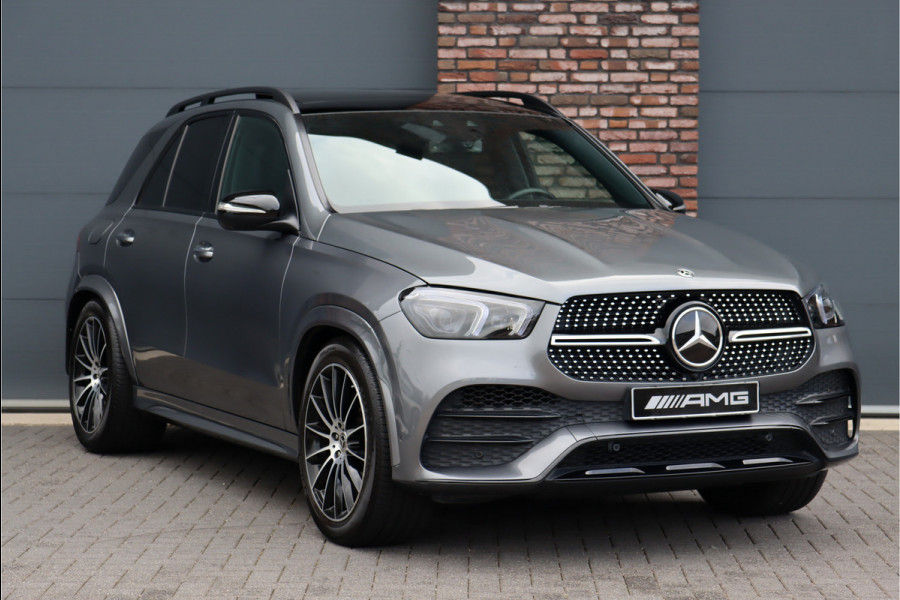 Mercedes-Benz GLE 400 d 4MATIC AMG Line Premium+ Aut9 | Grijs kenteken | Luchtvering | Distronic | Stoelventilatie | Memory | Leder | Rijassistentiepakket | Luchtkwaliteitspakket | Nightpakket |