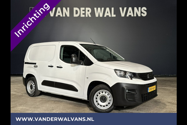 Peugeot Partner 1.5 BlueHDI 102pk L1H1 inrichting Omvormer Euro6 Airco | Android Auto | Trekhaak cruisecontrol, parkeersensoren, zijdeur