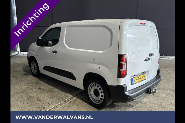 Peugeot Partner 1.5 BlueHDI 102pk L1H1 inrichting Omvormer Euro6 Airco | Android Auto | Trekhaak cruisecontrol, parkeersensoren, zijdeur