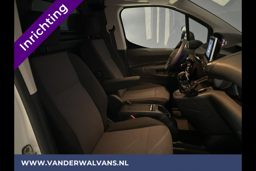 Peugeot Partner 1.5 BlueHDI 102pk L1H1 inrichting Omvormer Euro6 Airco | Android Auto | Trekhaak cruisecontrol, parkeersensoren, zijdeur