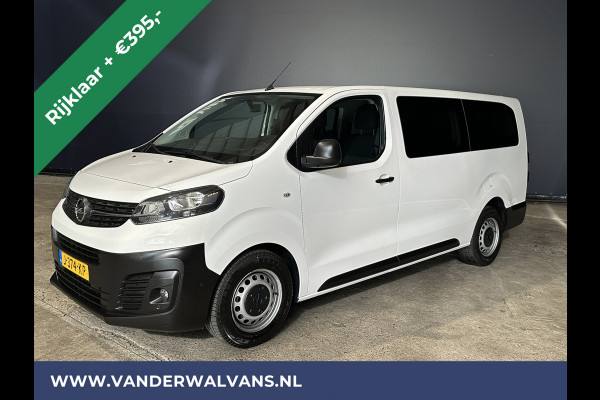 Opel Vivaro Combi 1.5 CDTI 120pk L3H1 XL 9-Zits Personenbus Euro6 Airco | Navigatie | Apple Carplay | Cruisecontrol Parkeersensoren