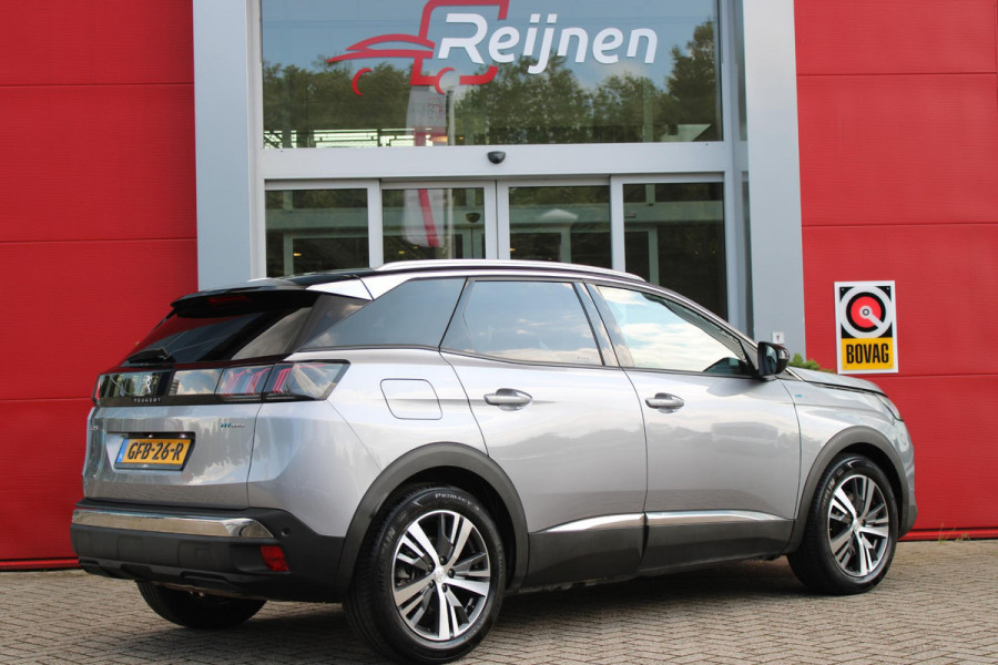 Peugeot 3008 1.6 HYbrid 225PK AUTOMAAT ALLURE PACK | NAVIGATIE 10" TOUCHSCREEN | APPLE CARPLAY/ANDROID AUTO | ACHTERUITRIJ CAMERA | CLIMATE CONTROL | DODEHOEK BEWAKING | CRUISE CONTROL | LED KOPLAMPEN | DAB+ RADIO | KEYLESS ENTRY/START |