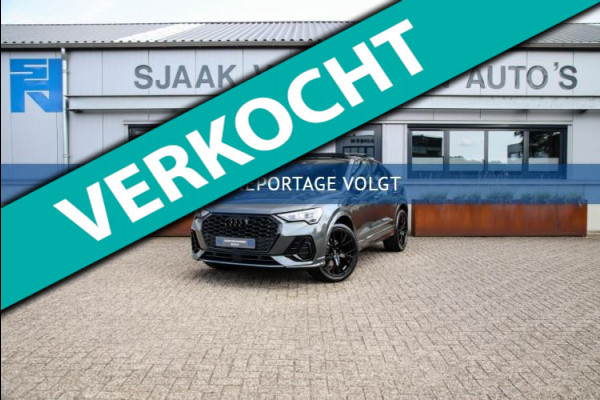 Audi Q3 Sportback 35 TFSI 1.5TFSI S Line Pro Line S 150pk S-Tronic! Panoramadak|Virtual Cockpit|LED Matrix|Leder|CarPlay|Black|20