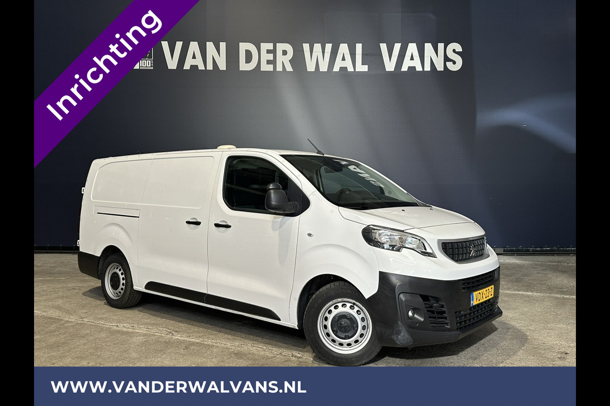 Peugeot Expert 2.0 BlueHDI 123pk L3H1 inrichting Euro6 Airco | Omvormer | 2500kg Trekhaak Camera, Apple Carplay, Android Auto, Cruisecontrol, Parkeersensoren, Bijrijdersbank