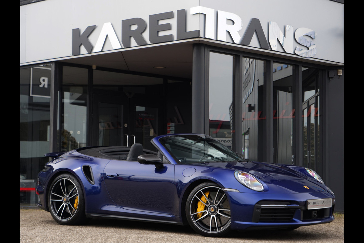 Porsche 911 Cabrio 3.8 Turbo S | NL auto | burmester | carbon | sport-uitlaat | vierwielsturing