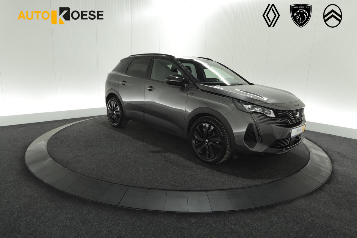 Peugeot 3008 PureTech 130 EAT8 GT Black Badge | Camera | Adaptieve Cruise Control | Elektrische Kofferklep | Stoelverwarming | Apple Carplay