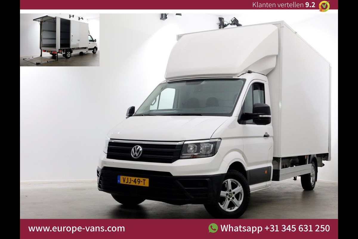 Volkswagen Crafter 35 2.0 TDI Bakwagen met laadklep en zijdeur 1100kg laadvermogen 03-2021