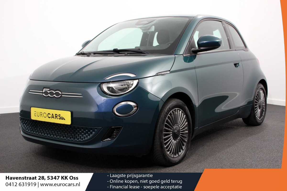 Fiat 500-E 42 kWh 118pk Icon | Navigatie | Apple Carplay/Android Auto | Cruise Control | Stoelverwarming | Climate Control