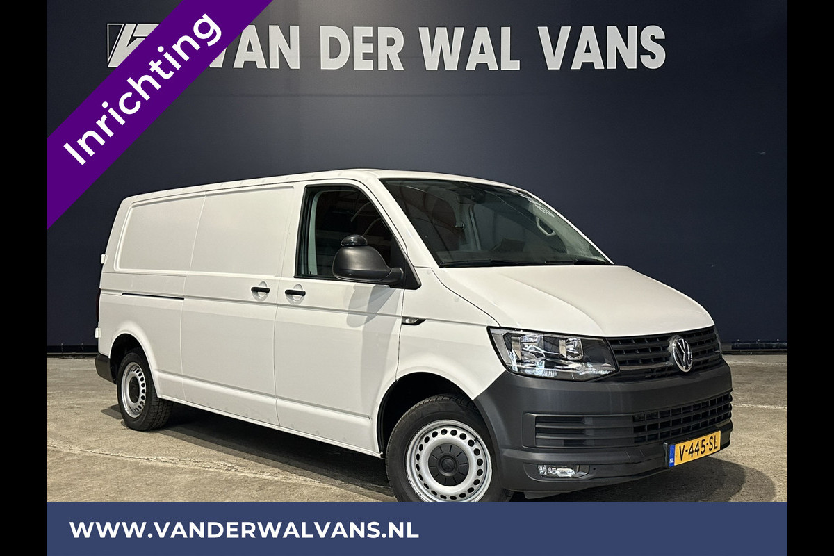 Volkswagen Transporter 2.0 TDI 150pk L2H1 inrichting Euro6 Airco | 2500kg Trekhaak | Cruisecontrol Parkeersensoren, Bluetooth-telefoonvoorbereiding