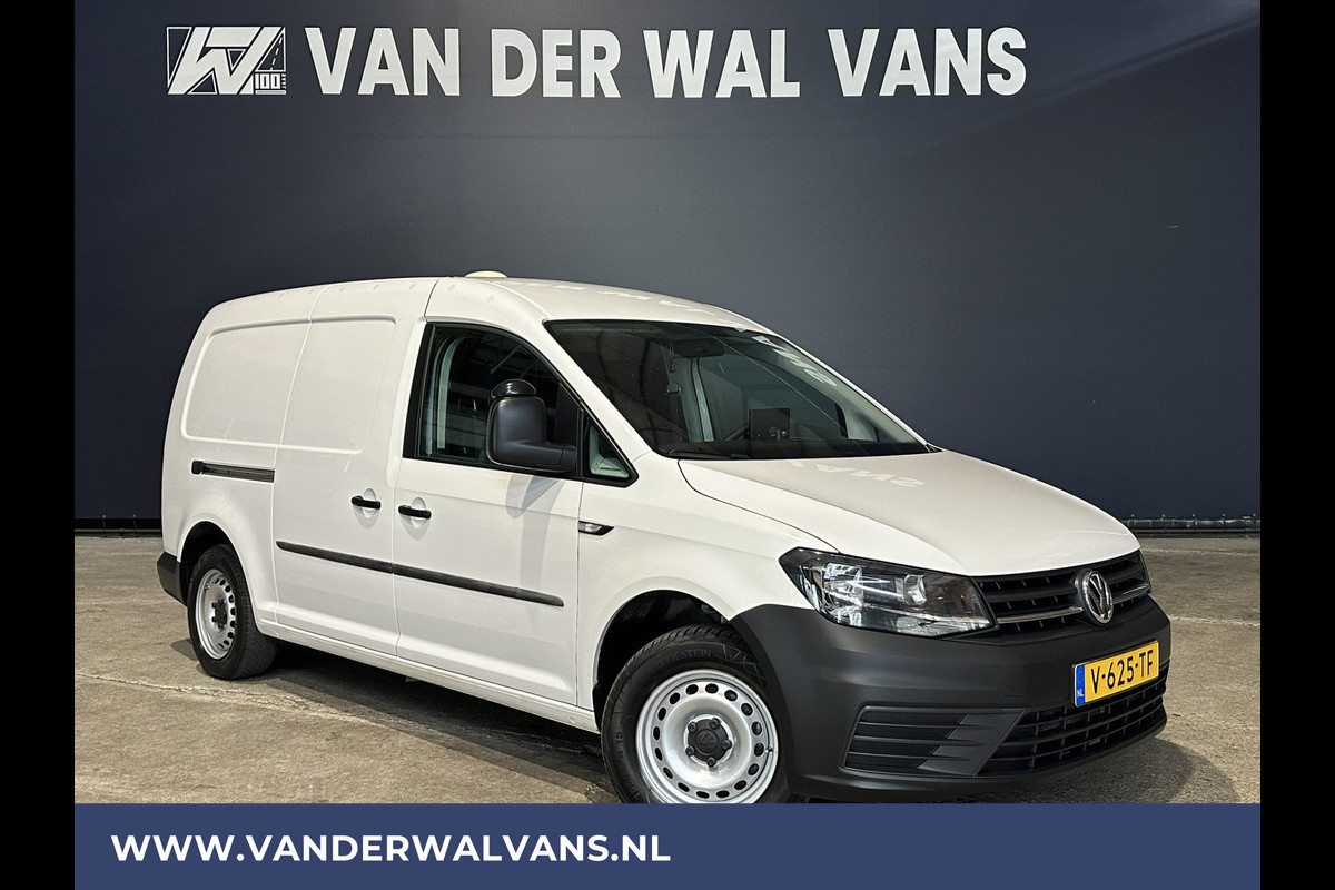 Volkswagen Caddy 2.0 TDI 102pk L2H1 Euro6 Maxi Airco | Navigatie | Camera | Apple Carplay android auto, cruisecontrol, 1500kg trekhaak