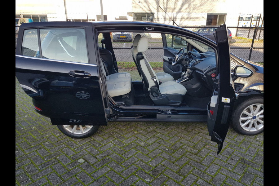 Ford B-MAX 1.6 TI-VCT automaaat Titanium uitvoering leder- bekleding 1e eigenaar !!!!