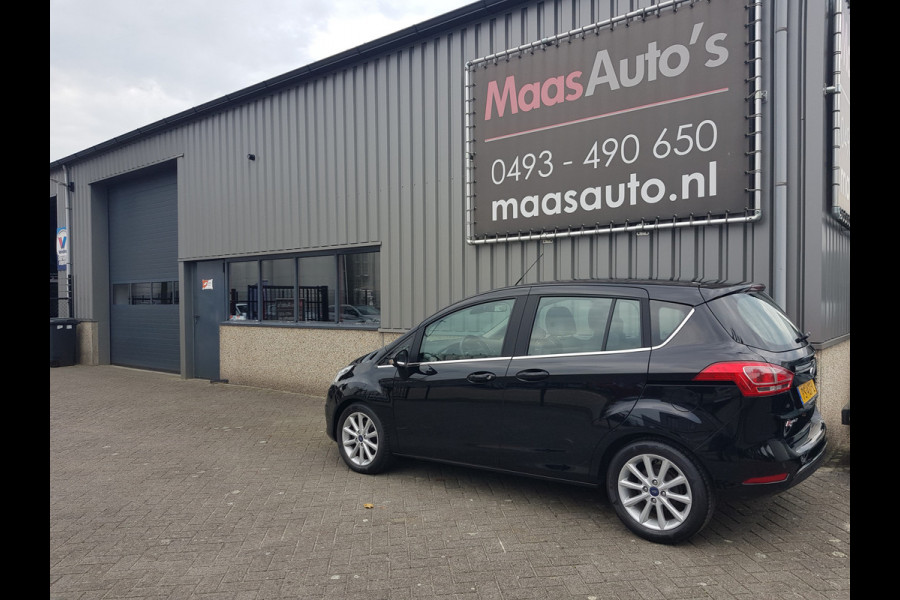 Ford B-MAX 1.6 TI-VCT automaaat Titanium uitvoering leder- bekleding 1e eigenaar !!!!