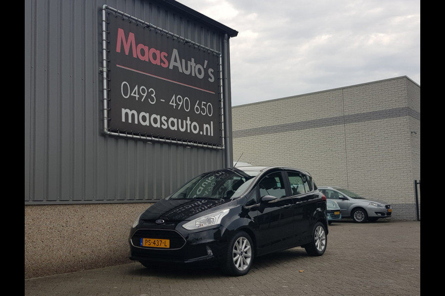 Ford B-MAX 1.6 TI-VCT automaaat Titanium uitvoering leder- bekleding 1e eigenaar !!!!