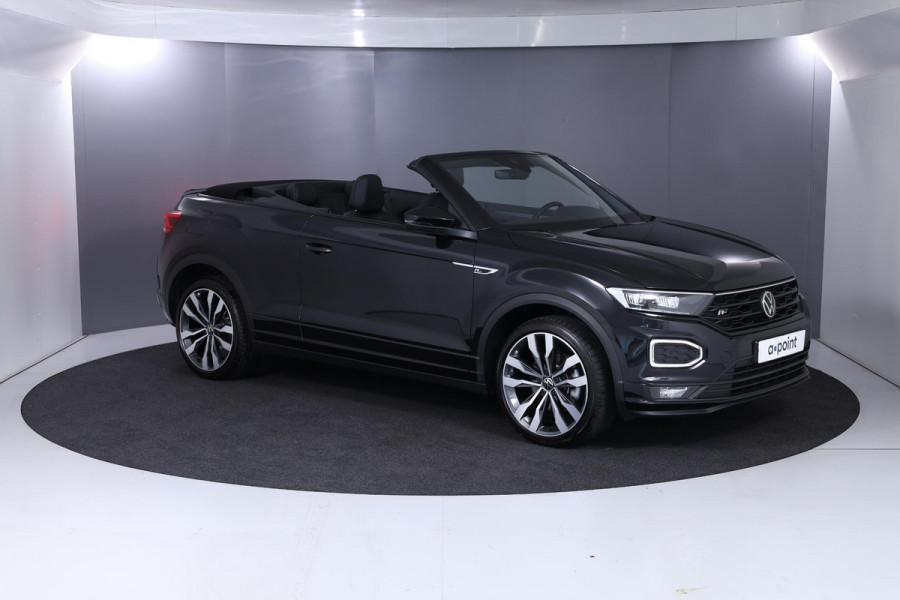 Volkswagen T-Roc Cabrio 1.5 TSI R-Line 150 pk Automaat (DSG) | Diamond stitching leder interieur| Windscherm | Parkeersensoren | Stoelverwarming | Adaptieve cruise control | Lichtmetalen velgen 19" |