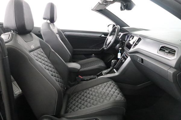 Volkswagen T-Roc Cabrio 1.5 TSI R-Line 150 pk Automaat (DSG) | Diamond stitching leder interieur| Windscherm | Parkeersensoren | Stoelverwarming | Adaptieve cruise control | Lichtmetalen velgen 19" |