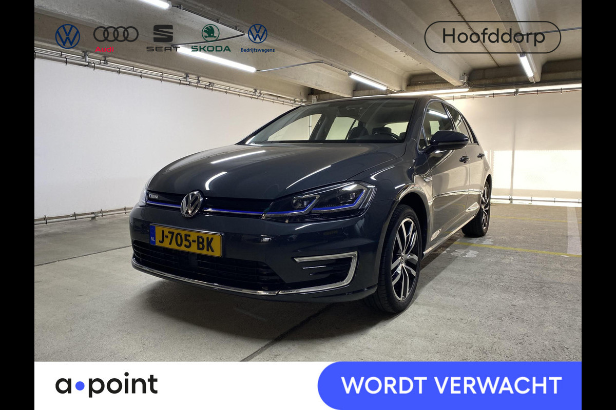 Volkswagen e-Golf E-DITION 136 pk | Navigatie | Parkeersensoren | Achteruitrijcamera | Adaptieve cruise control | Active info display |