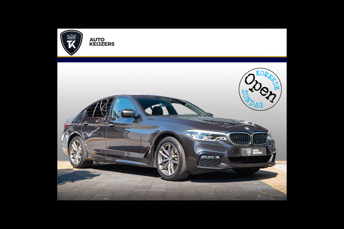 BMW 5 Serie 530e iPerformance M Pakket Ambient 360 Camera Navigatie Cruise HUD