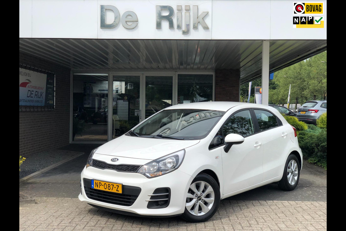 Kia Rio 1.2 CVVT ComfortPlusLine | Navi, Camera, Cruise, Bluetooth, Lichtsensor | Dealeronderhouden | NAP |