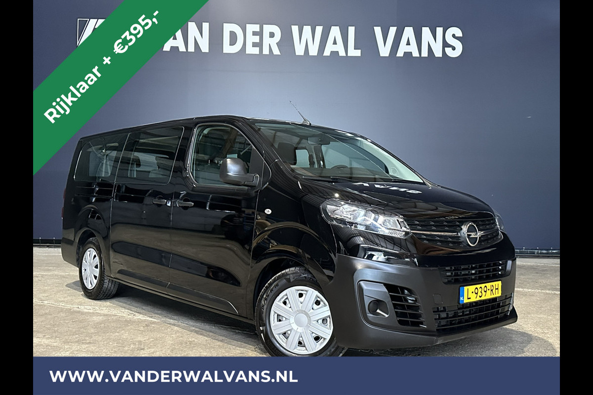 Opel Vivaro Combi 1.5 CDTI 120pk L3H1 XL 9 Zits Personenbus Euro6 Airco | Navigatie | Apple Carplay | Cruisecontrol Parkeersensoren, Android Auto