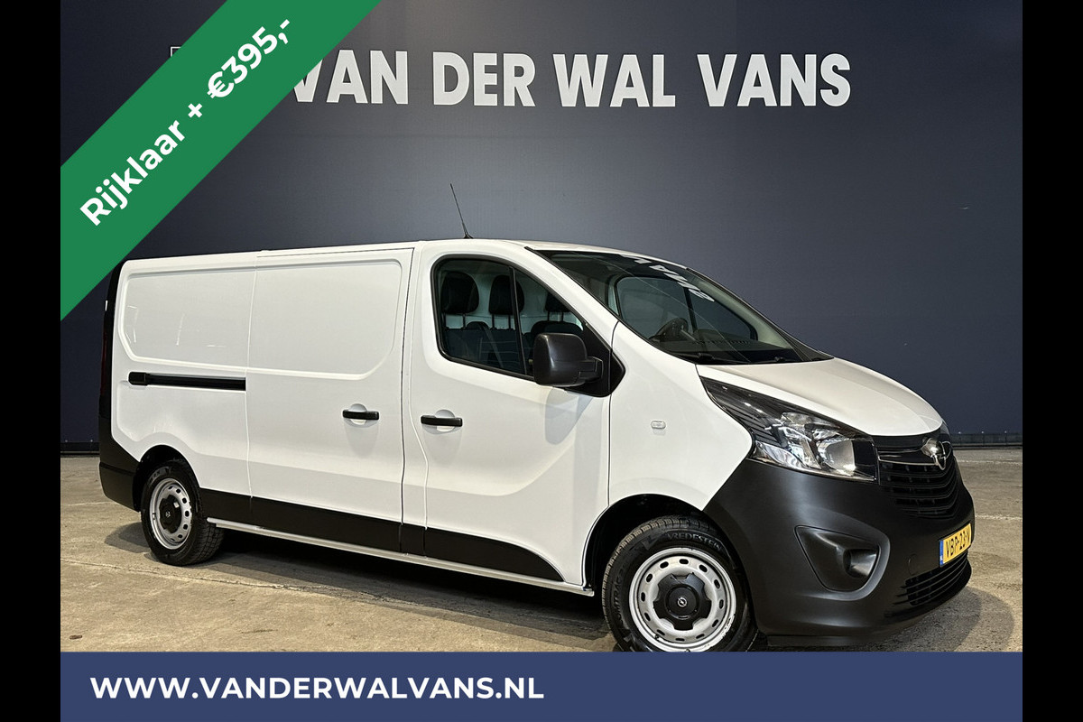 Opel Vivaro 1.6 CDTI 125pk L2H1 Euro6 *Rijklaar* Airco | Navigatie | Trekhaak | Cruisecontrol | Parkeersensoren bijrijdersbank