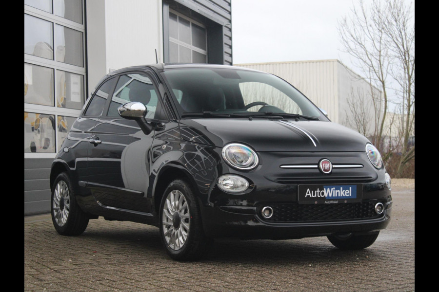 Fiat 500 Hybrid Club | Airco | PDC | Priv. glass | Apple Carplay | Chrome | 15"