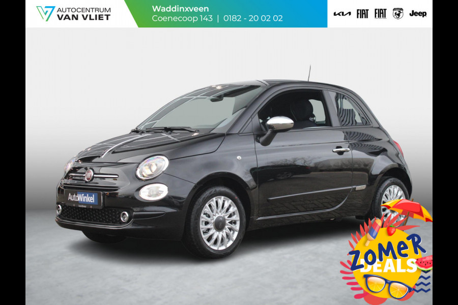 Fiat 500 Hybrid Club | Airco | PDC | Priv. glass | Apple Carplay | Chrome | 15"