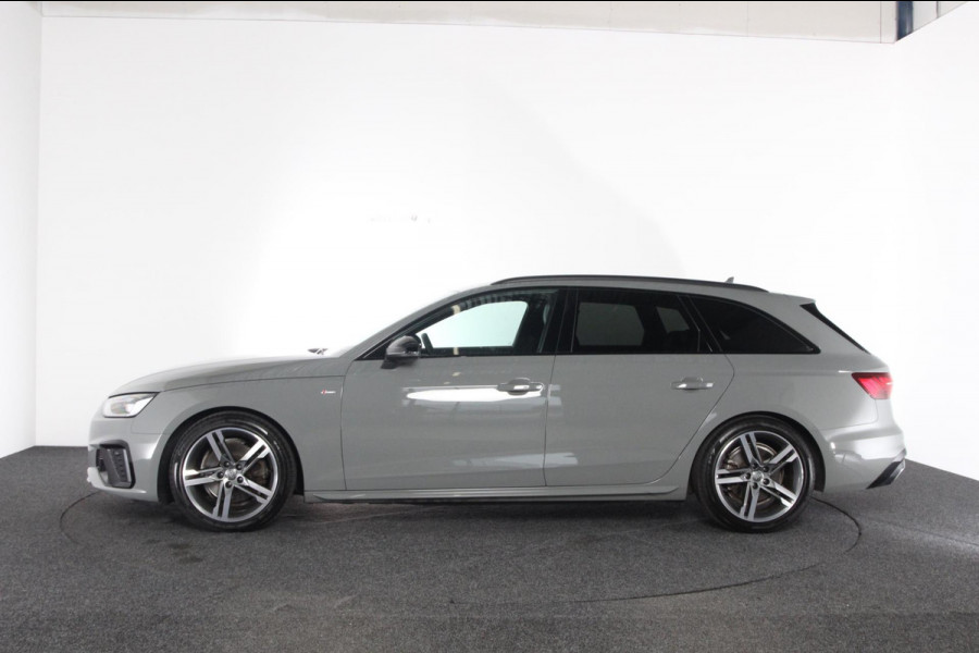 Audi A4 Avant 35 TFSI Launch edition Sport S-line interieur en exterieur.