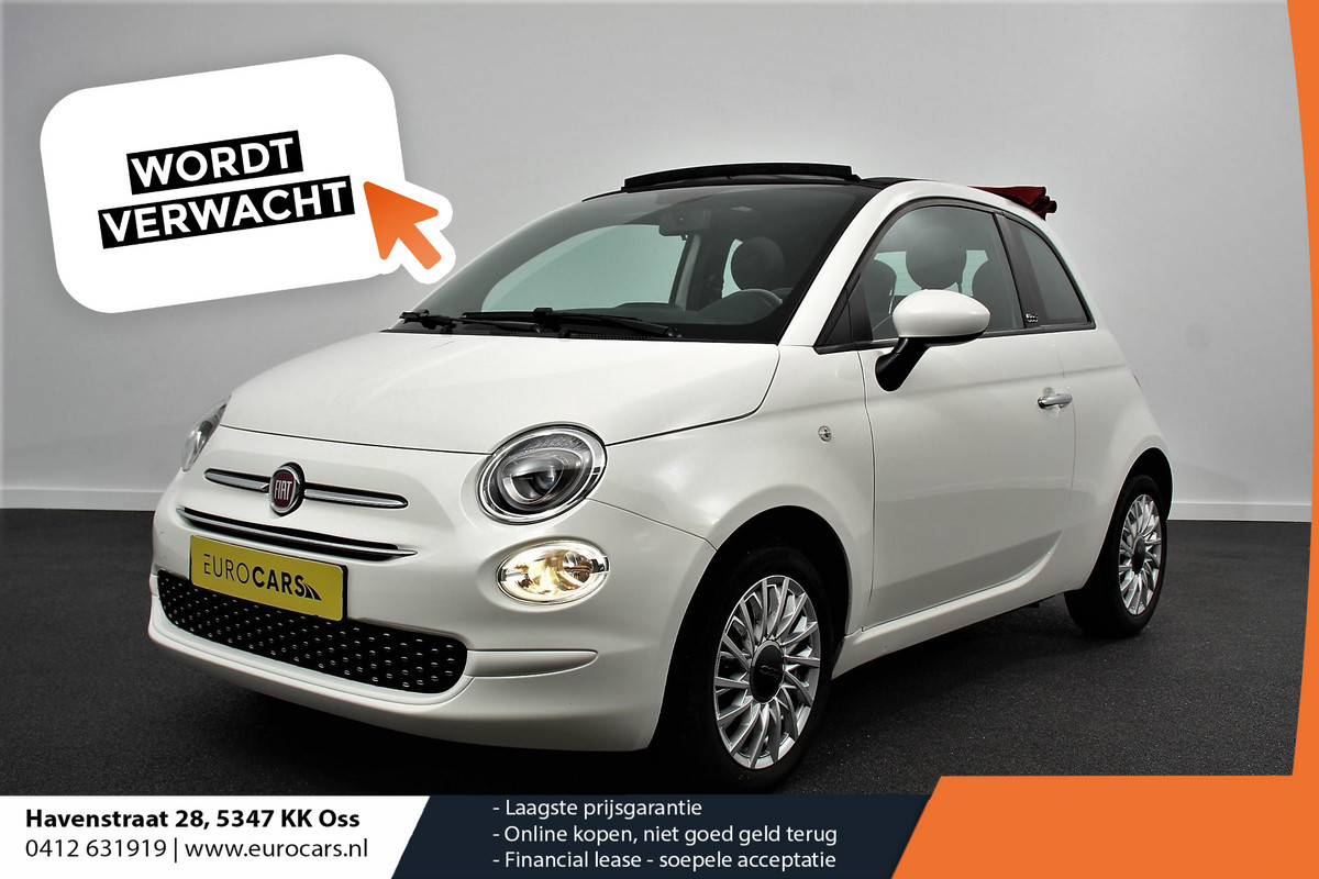 Fiat 500C 1.2 Automaat Lounge | Cruise Control | Navigatie | Airco | Parkeersensoren Achter | Lichtmetalen Velgen |