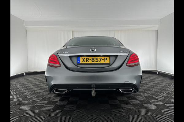 Mercedes-Benz C-Klasse 220 CDI Prestige AMG Aut. *BURMESTER-SOUND | VOLLEDER | FULL-LED | SPORT-SEATS | NAVI-FULLMAP | ECC | PDC | CRUISE | 18''ALU | TREKHAAK*