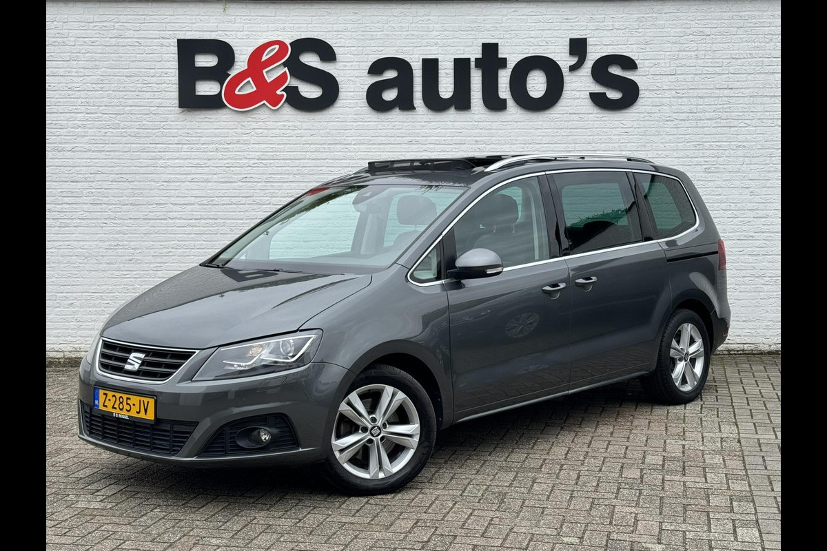 Seat Alhambra 1.4 TSI Bomvolle uitvoering Kinderzitje Camera Panorama Safety pack Clima 2x