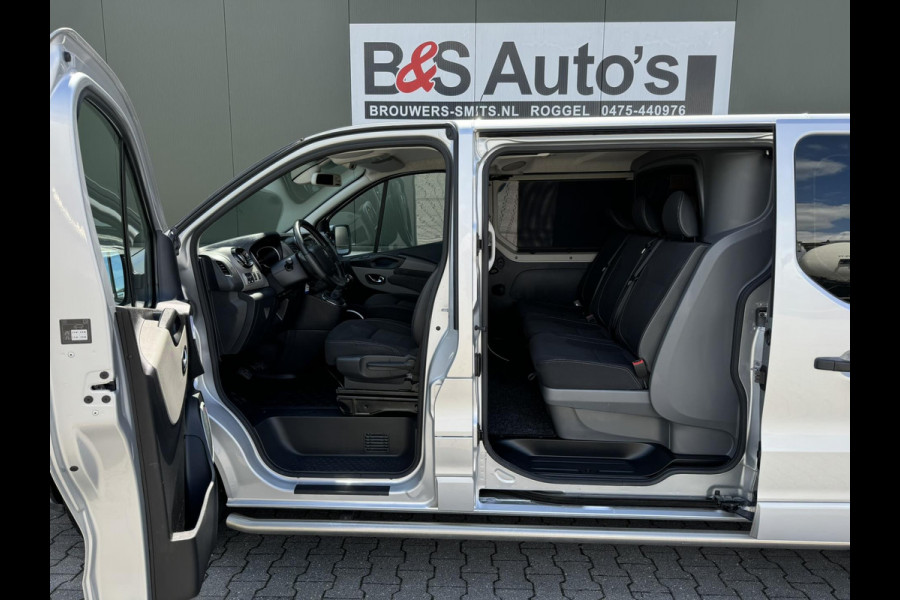 Renault Trafic 1.6 dCi T29 L2H1 Dubbele cabine 2x Schuifdeur Trekhaak Topstaat! Camera Cruise Clima