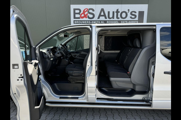 Renault Trafic 1.6 dCi T29 L2H1 Dubbele cabine 2x Schuifdeur Trekhaak Topstaat! Camera Cruise Clima