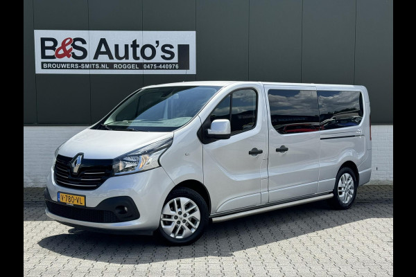 Renault Trafic 1.6 dCi T29 L2H1 Dubbele cabine 2x Schuifdeur Trekhaak Topstaat! Camera Cruise Clima