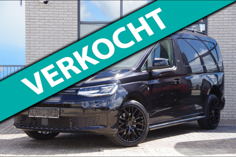 Volkswagen Caddy Cargo Maxi BLACK EDITION 2.0 TDI 123PK AUT. LED, LEDER, ACC, CAMERA, GR NAVI, STOELVERW. PDC, AIRCO, APPLE CARPLA