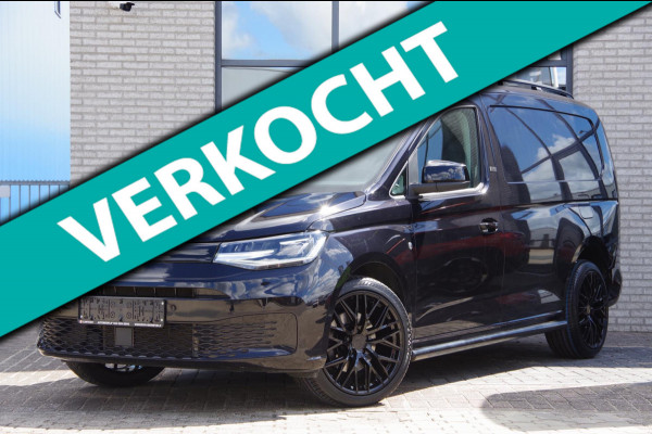 Volkswagen Caddy Cargo Maxi BLACK EDITION 2.0 TDI 123PK AUT. LED, LEDER, ACC, CAMERA, GR NAVI, STOELVERW. PDC, AIRCO, APPLE CARPLA