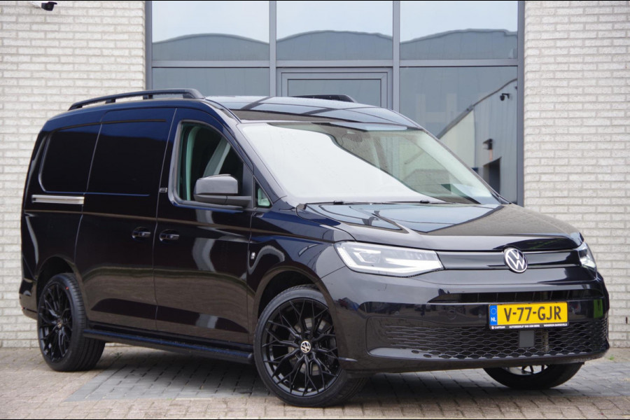 Volkswagen Caddy Cargo Maxi BLACK EDITION 2.0 TDI 123PK AUT. LED, LEDER, ACC, CAMERA, GR NAVI, STOELVERW. PDC, AIRCO, APPLE CARPLA