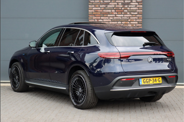 Mercedes-Benz EQC 400 4MATIC AMG Line 80 kWh | Ex. BTW 47.500,- | Schuifdak | Distronic+ | Trekhaak | Surround Camera | Keyless Go | Advanced Sound System | Multibeam LED | Rijassistentiepakket |